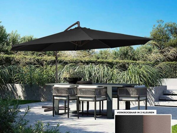Luxe XXL Zweefparasol 3 Meter - Inclusief GRATIS Beschermhoes! ...