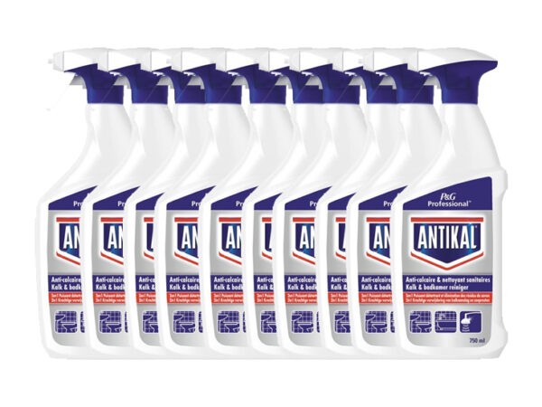 Antikal Kalkreiniger - Badkamerreiniger - 10x 750ml