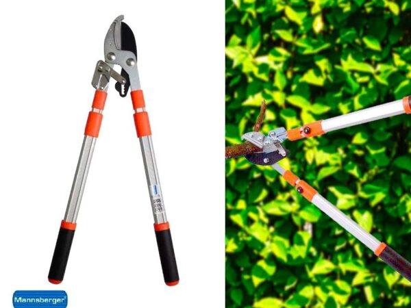 Mannsberger Telescopische Tuinschaar - Te Verlengen Tot 1 Meter Lang! ...