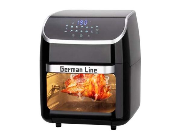 German Line AirFryer Oven 12 Liter - Zwart