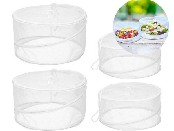4-Delige Set Pop Up Vliegenkappen - Houdt Insecten Uit Je Eten! ...