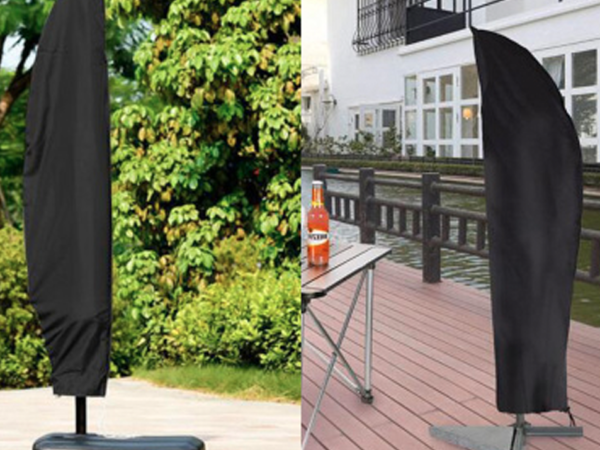 Parasolhoes Zwart - Met rits - 30 x 81 x 45cm (280 cm)