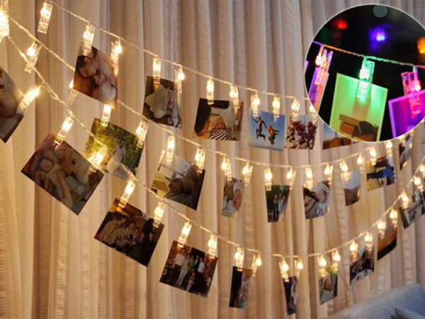 Led-lichtslinger voor foto's of kaarten