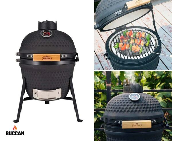 Buccan BBQ Kamado Egg Ø33 cm - PRIJSSTUNT: Laatste Stuks Van Het Seizoen! ...
