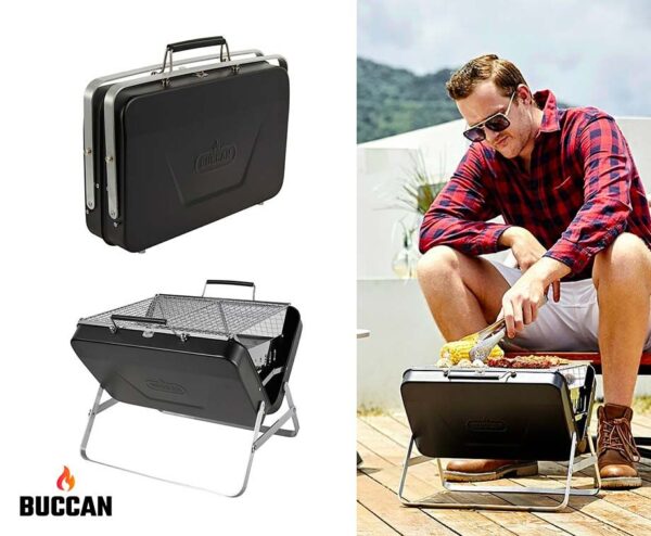Buccan BBQ Grillcase - Opvouwbare Portable Barbecue! ...