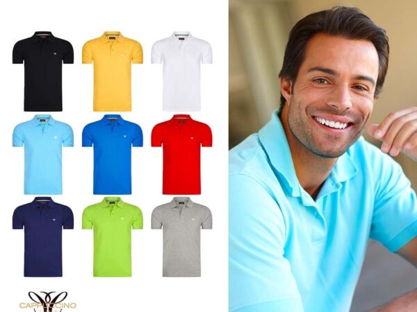 Cappuccino Luxe Pique Polo - Verkrijgbaar In 9 Populaire Kleuren! ...