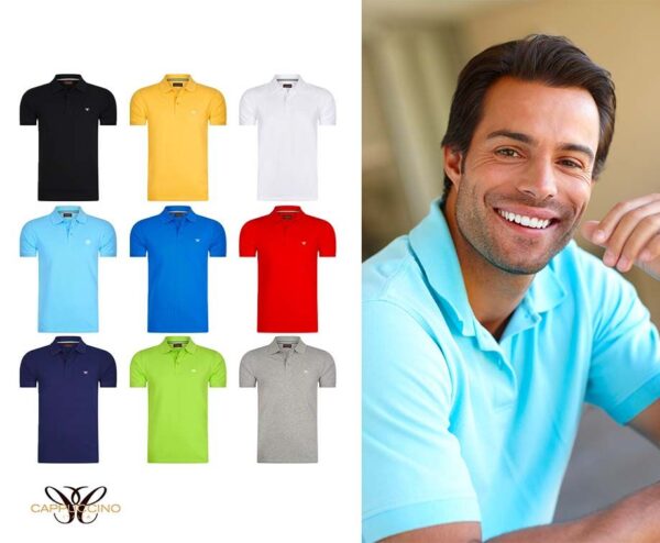 Cappuccino Luxe Pique Polo - Verkrijgbaar In 9 Populaire Kleuren! ...