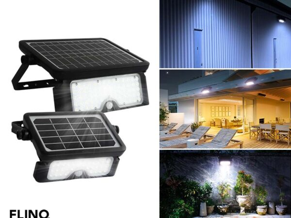 FlinQ Solar LED Floodlight - Handig En Veilig! ...