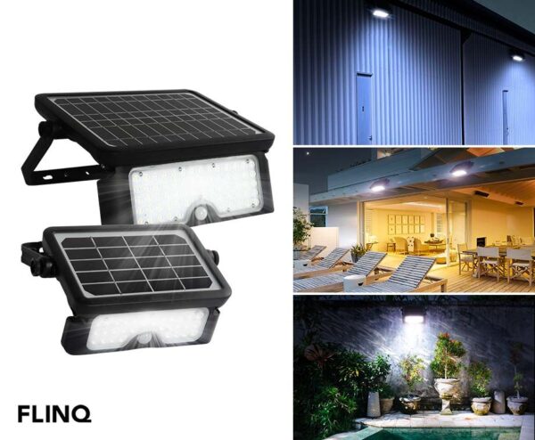 FlinQ Solar LED Floodlight - Handig En Veilig! ...