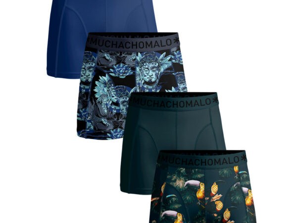 Muchachomalo Boxershorts 4-pack Solid / Print
