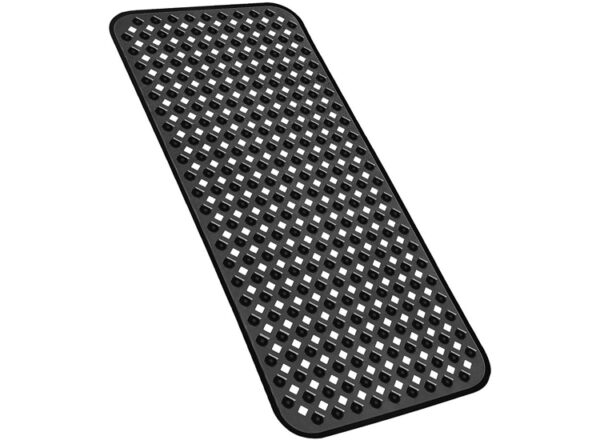 Antislip Douchemat - Badmat - Met Zuignappen - 88x40cm - Zwart