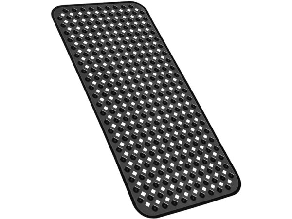 Antislip Douchemat - Badmat - Met Zuignappen - 88x40cm - Zwart