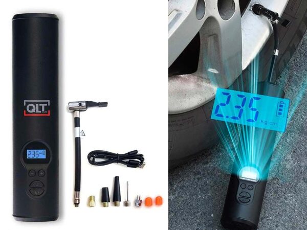QLT Oplaadbare Luchtcompressor - Voor Auto