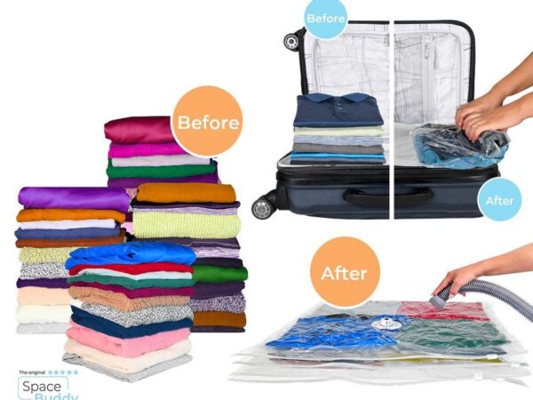 Space Buddy Vacuümzakken Set - Voor Opbergen En Reizen! ...