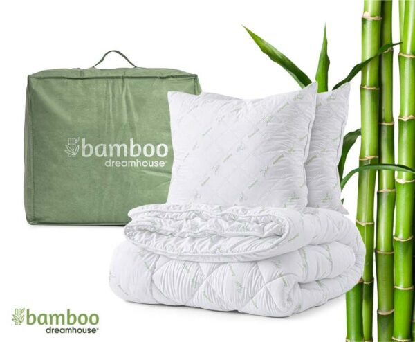Ademend Bamboo All Year Beddengoedpakket - Set Van Kussen(s) En Dekbed! ...