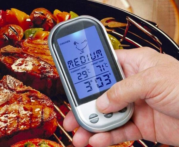 Digitale Draadloze Thermometer - Met Doeltemperatuur Geluidssignaal! ...
