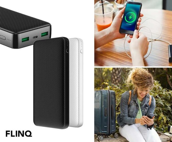 FlinQ Blox Powerbank - Tot 20.000 mAh Capaciteit! ...