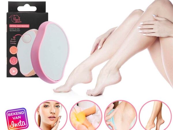 Kristal Haarverwijderaar Scrubber - Vandaag 1+1 GRATIS! ...