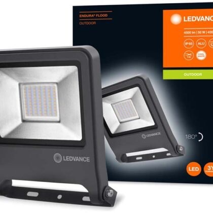 Ledvance - Straler LED Endura 50W Koel wit 4500 Lumen Gr - Grijs