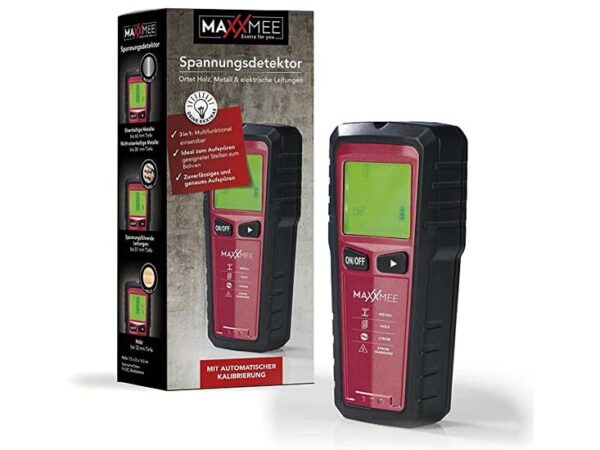 MAXXMEE Spanningsdetector - Detector 9V - Rood