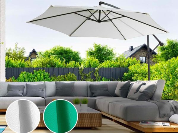 Luxe XXL Zweefparasol 3 Meter - Inclusief GRATIS Beschermhoes! ...