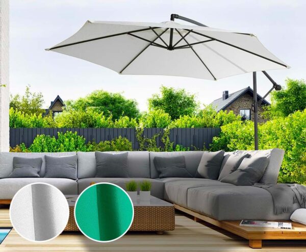 Luxe XXL Zweefparasol 3 Meter - Inclusief GRATIS Beschermhoes! ...