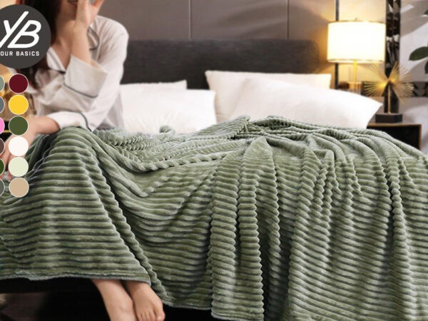 Corduroy plaid van Your Basics in de sale!