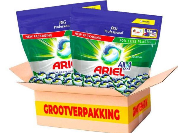 Ariel All-In-One Pods Regular - Vandaag 70+70 GRATIS! ...