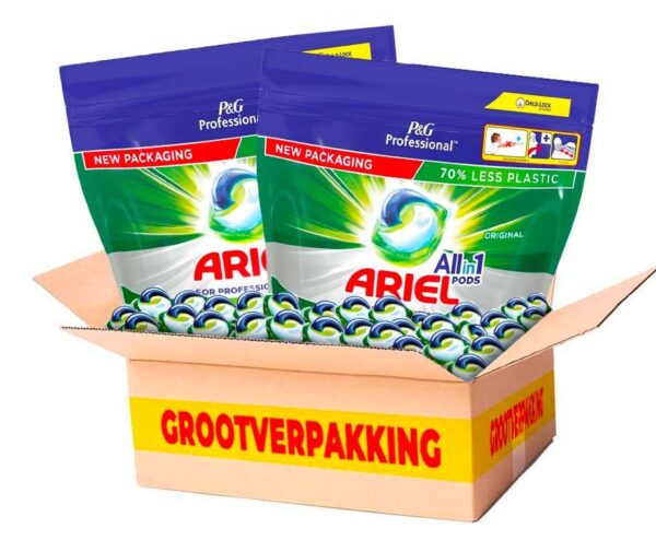Ariel All-In-One Pods Regular - Vandaag 70+70 GRATIS! ...