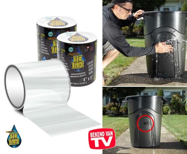 Fix Tape Waterdicht En Extreem Sterk - Vandaag 1+1 GRATIS! ...