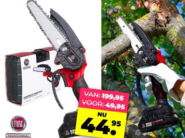 Fiat Professional Kettingzaag Met Accu - Snoeien Zonder Snoer! ...