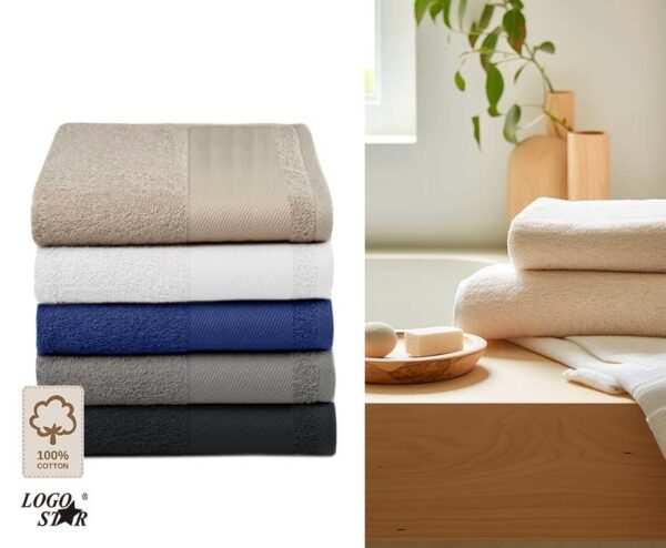 5-Pack Zware Kwaliteit 100% Katoenen Handdoeken - Verkrijgbaar In 5 Kleuren ...