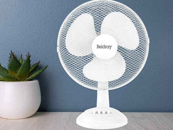 Beldray ventilator - wit - 12 inch