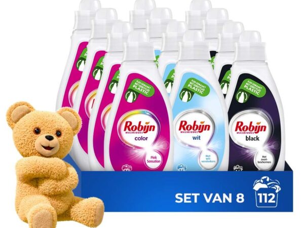 MEGAPACK: 8 x 700ml Robijn Wasmiddel - Keuze Uit Color