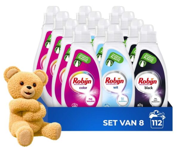 MEGAPACK: 8 x 700ml Robijn Wasmiddel - Keuze Uit Color