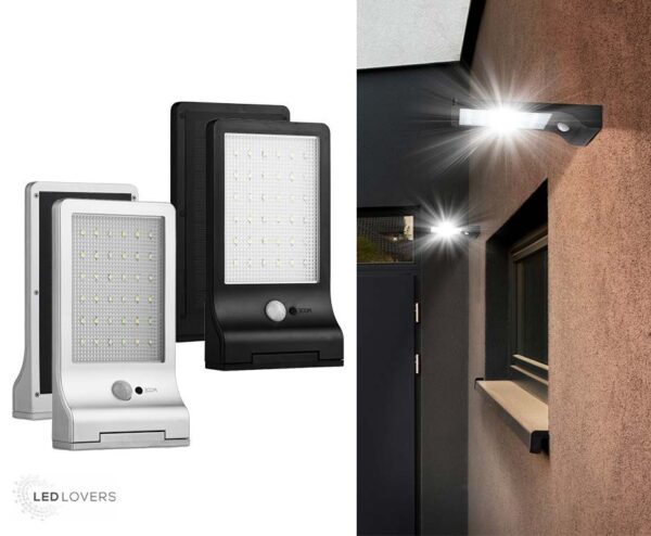 Ultra Dunne Solar LED Buitenlamp Met Sensors - Vandaag 1+1 GRATIS! ...