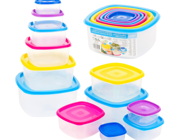 12-Delige Set Vershoudbakjes - Vandaag 12+12 GRATIS ...