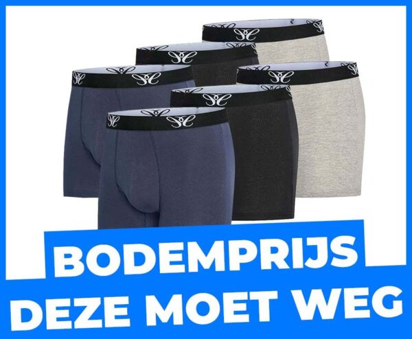 6-Pack Mix Luxe Cappuccino Boxers - Nog Nooit Zo Voordelig! ...