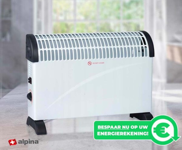 Convector Kachel 2000W - Zuinig En Zonder Gas Lokaal Verwarmen! ...