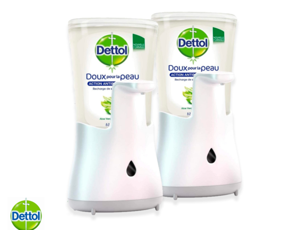 Dettol No-Touch Aloë Vera Handzeep Dispenser - Vandaag 1+1 GRATIS! ...