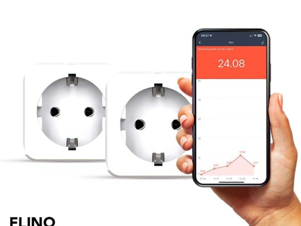 2-Pack FlinQ Slimme Stekkers - Meet Energie En Bedien Op Afstand! ...