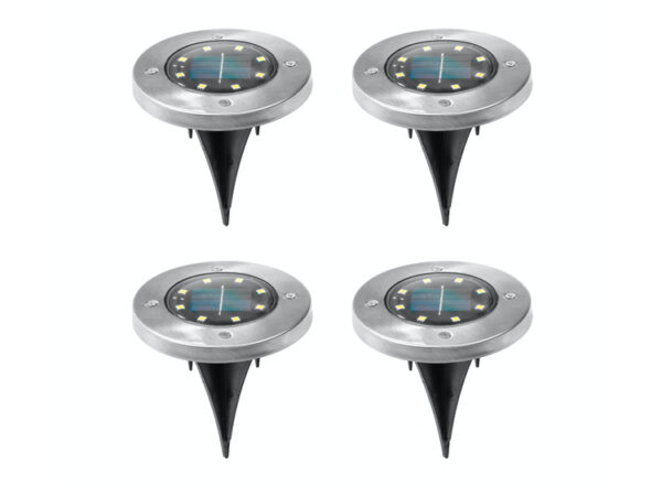 LED Solar Grondspots - 4 stuks