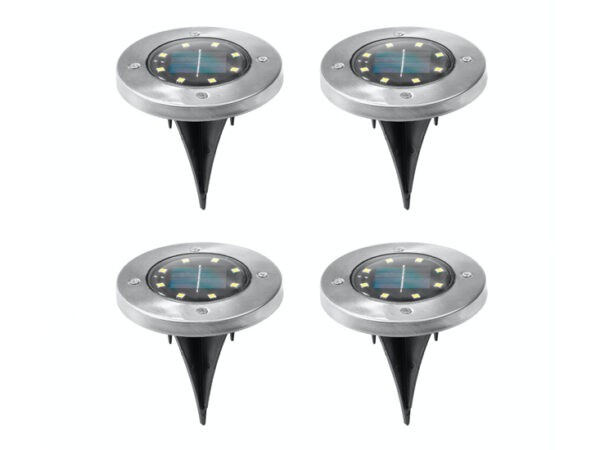 LED Solar Grondspots - 4 stuks