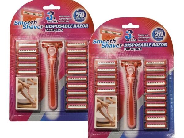 Wegwerp Scheermesjes Voor Dames - Vandaag 21+21 GRATIS! ...
