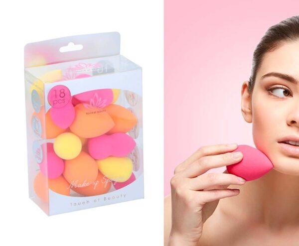 18-Delige Set Blendingsponjes - Perfect Concealer