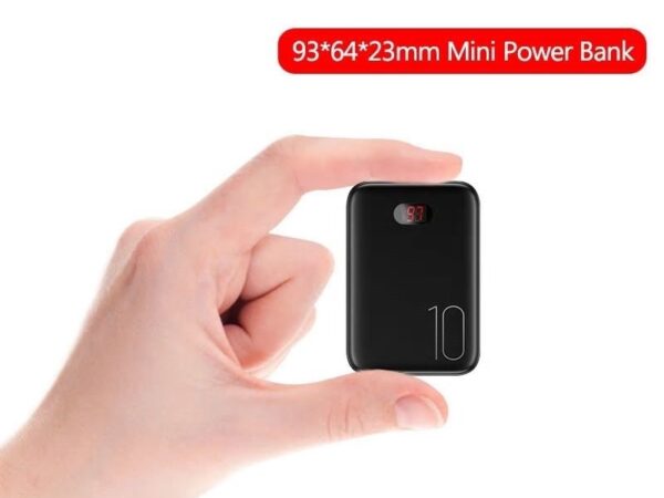 10000 mAh Mini Dual USB Powerbank