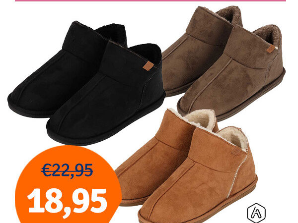 Dagaanbieding Apollo Pantoffels Heren Boots Suede