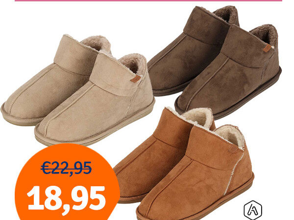 Dagaanbieding Apollo Pantoffels Dames Boots Suede
