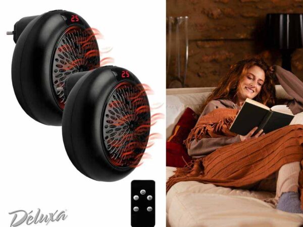 Elektrische Mini Heater - Vandaag 1+1 GRATIS! ...