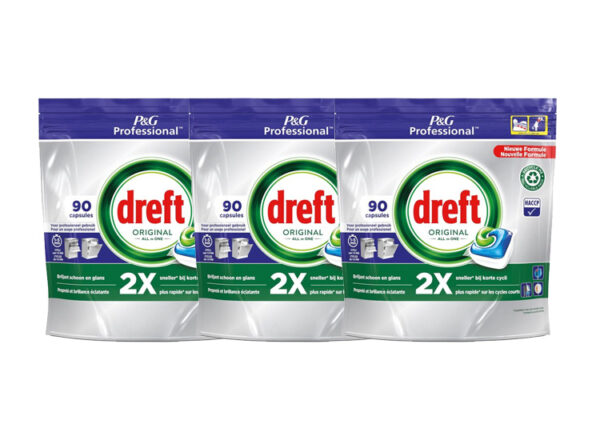 Dreft vaatwastabletten Original - Regular - 270 vaatwastabletten